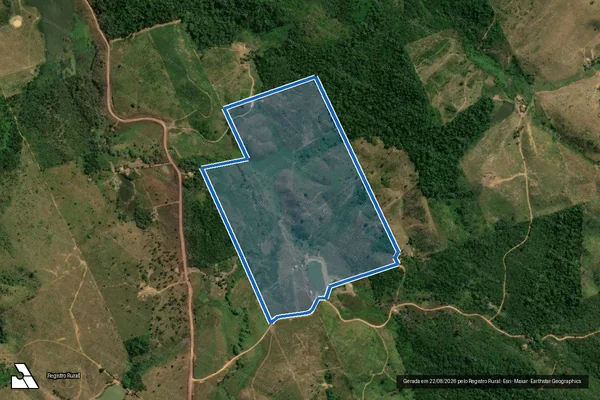 Imagem de satélite de PA LANA - LOTE 31 - LOTE 31 - AREA I em Marabá - PA