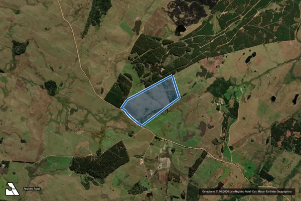 Imagem de satélite de Fazenda do Postinho - Parte 1 em Jaquirana - RS