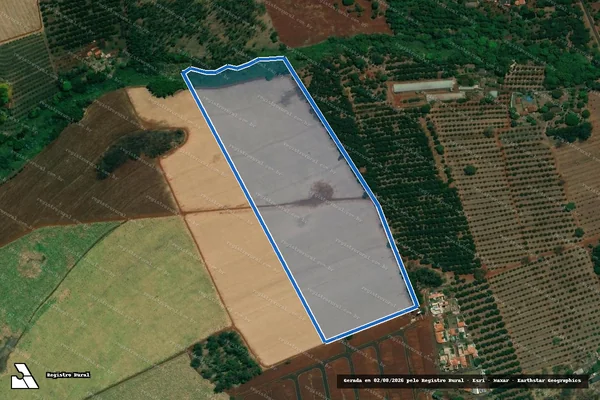Imagem de satélite de Sítio Bom Jesus - Parte 1 em Jardinópolis - SP
