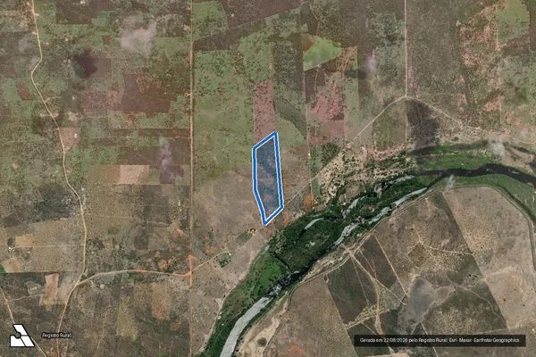 Imagem de satélite de FAZENDA NOVA VISTA - Gleba 3 em Boa Vista do Tupim - BA