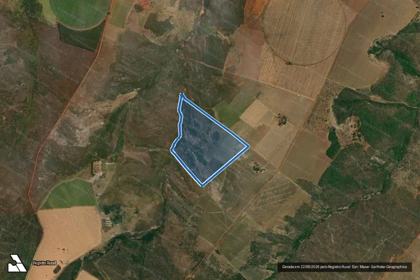 Imagem de satélite de Fazenda Passo a Passo Agropecuária - Parte 1 em Cristalina - GO