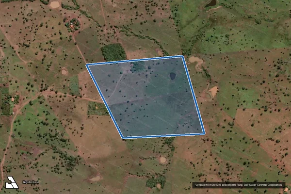 Imagem de satélite de FAZENDA BEM FEITO em Grajaú - MA