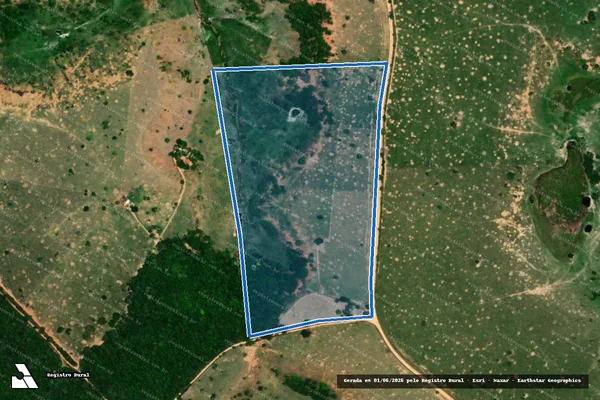 Imagem de satélite de Fazenda Boa Esperança - Parte 8 em Carlos Chagas - MG