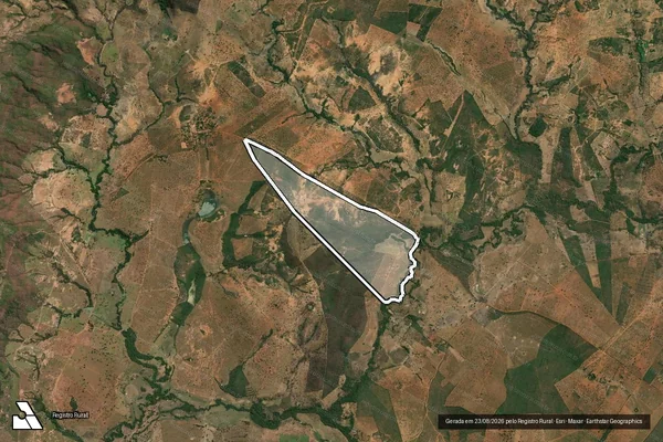 Imagem de satélite de Fazenda Canto da Yuma - Parte 1 em Bocaiúva - MG