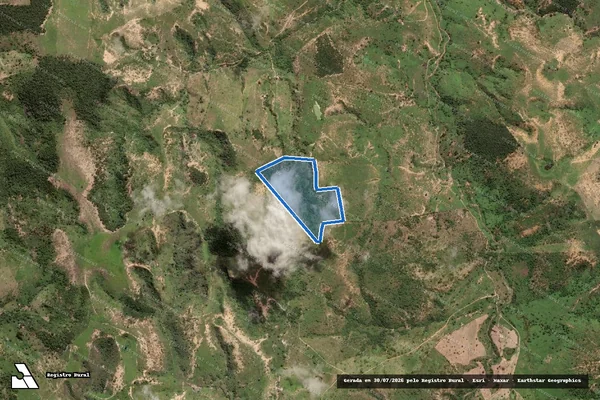 Imagem de satélite de FAZENDA GUANABARA - Parte 1 em Rubim - MG