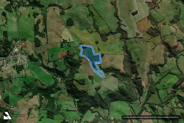Imagem de satélite de Vila Castelo Branco - Vila Castelo Branco  ? Gleba 01 em Ciríaco - RS