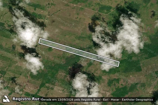 Imagem de satélite de / FAZENDA SANTO ANTONIO