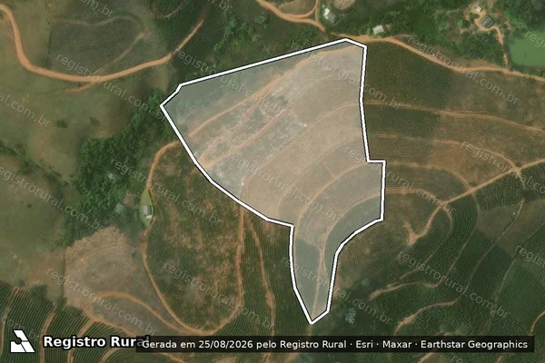 Imagem de satélite de POUSO ALTO - Parte 5 em Varre-Sai - RJ