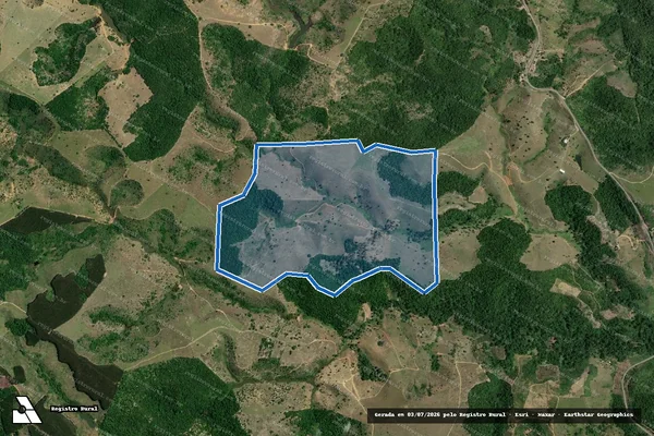 Imagem de satélite de FAZENDA JARDINEIRA - Parte 1 em Itabela - BA