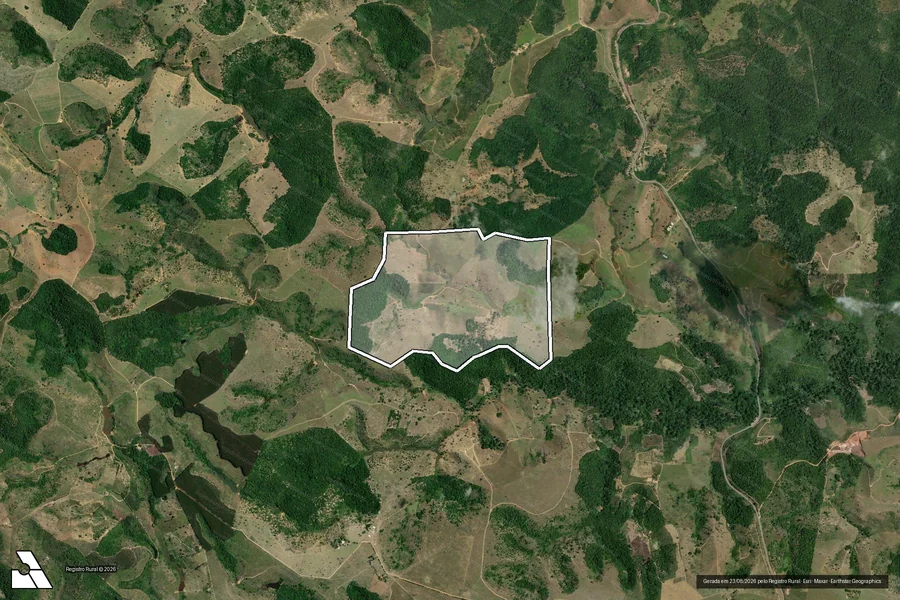 Imagem aérea do item B