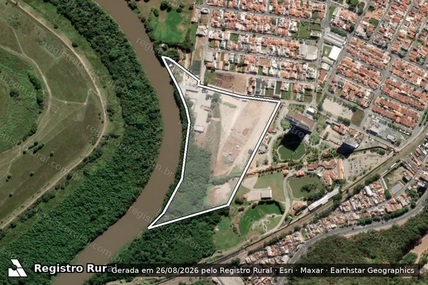 Imagem de satélite de Gleba A / Parte 1