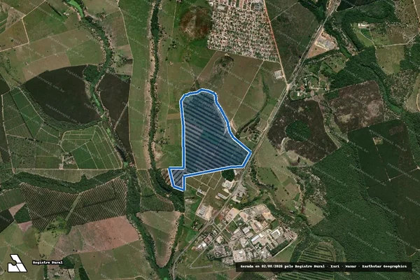Imagem de satélite de FAZENDA CONJUNTO PRIMAVERA I - Gleba B - GLEBA B em Teixeira de Freitas - BA