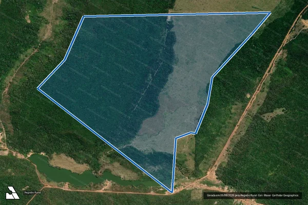 Imagem de satélite de Fazenda Ouro Verde - PARTE 1 em Marajá do Sena - MA