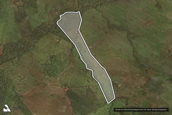 Imagem de satélite de GLEBA JENIPAPO, DATA FAZENDA GRANDE - Gleba II em Riachão - MA