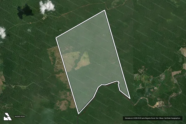 Imagem de satélite de FAZENDA R.G