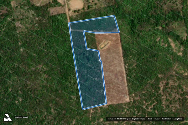 Imagem de satélite de LOTE 0205 - SÍTIO CACHOEIRINHA  - Parte 1 em Juazeiro do Norte - CE