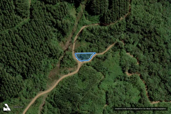 Imagem de satélite de Fazenda - Parcela 04 em Rio dos Cedros - SC