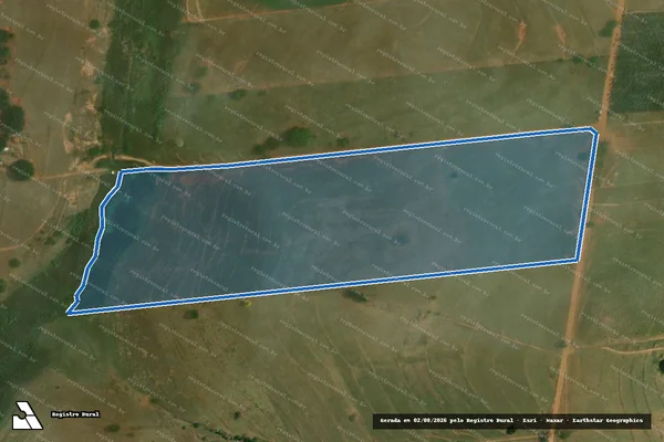 Imagem de satélite de Sítio Santa Nair - Parte 1 em Ribeirão dos Índios - SP