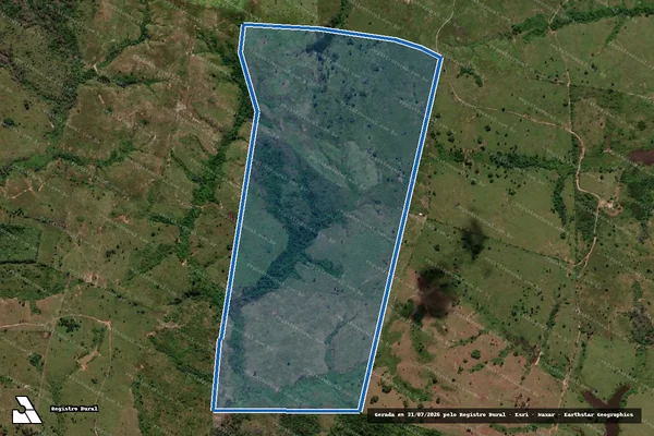 Imagem de satélite de FAZENDA 03 IRMÃOS - SÍTIO CAJUEIRO em Zé Doca - MA