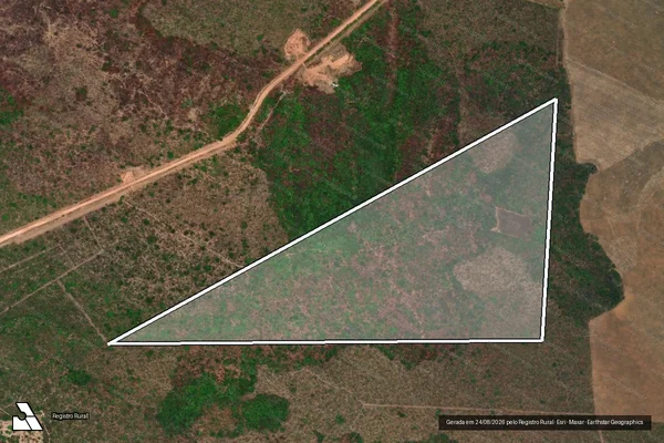 Imagem de satélite de Chapéu ? Parte 2 - Quinhão 14 em Uruçuí - PI