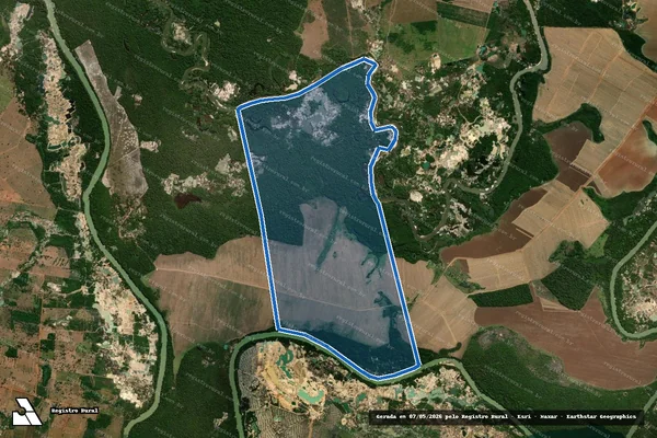 Imagem de satélite de Fazenda Daiana I - Fazenda Daiana I em Matupá - MT