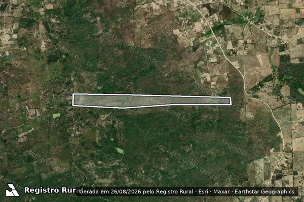 Imagem de satélite de FAZENDA PONTA DA SERRA - Sítio Ponta da Serra (Parcela 05) em São Caitano - PE