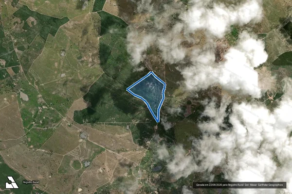 Imagem de satélite de SITIO DOIS IRMÃOS  - Parte 1 em Santa Terezinha - BA