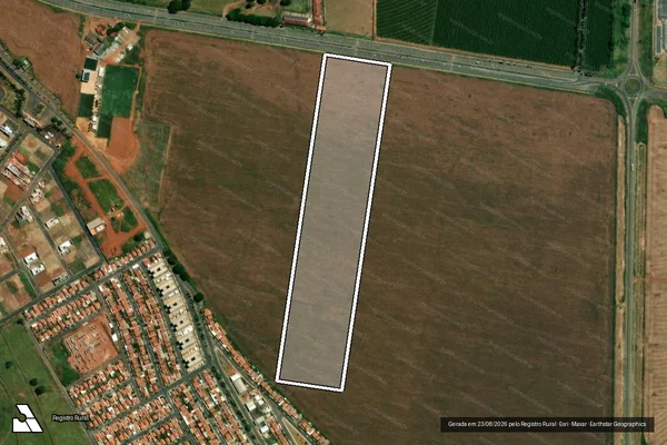 Imagem de satélite de Fazenda Aragão, Xavier, Juá - Parte 6 em Patos de Minas - MG