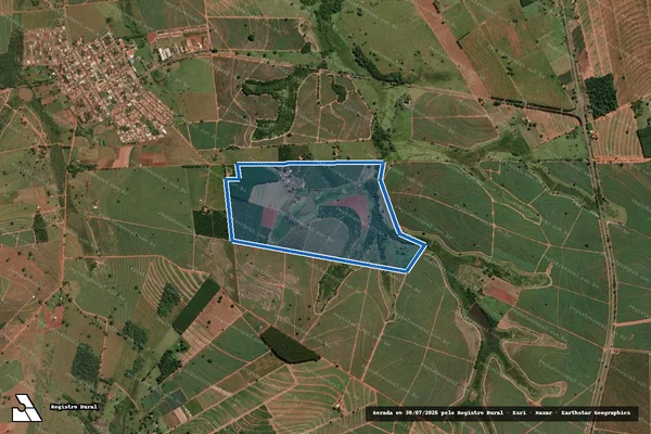 Imagem de satélite de Sitio São Judas Tadeu - Sitio São Judas Tadeu em Dolcinópolis - SP