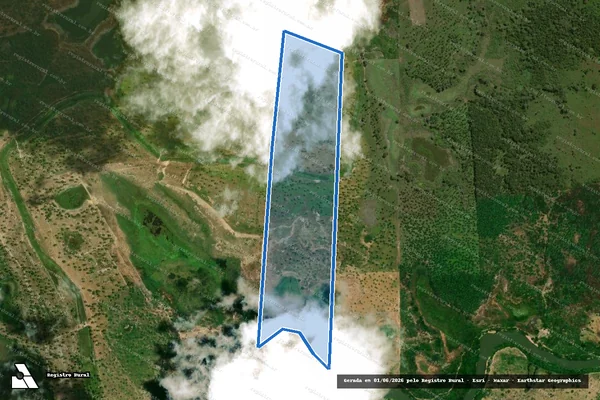Imagem de satélite de FAZENDA QUATRO IRMÃOS - Parcela 1 em Bacabal - MA