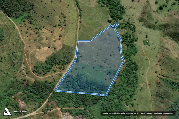 Imagem de satélite de FAZENDA CRISTALINA - Parte 2 em Almenara - MG