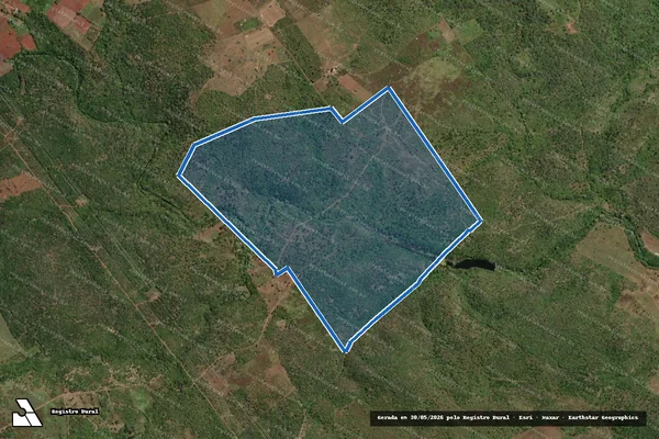 Imagem de satélite de P.A. COMPLEXO JACARÉ CURITUBA - RESERVA LEGAL ? 11 em Poço Redondo - SE