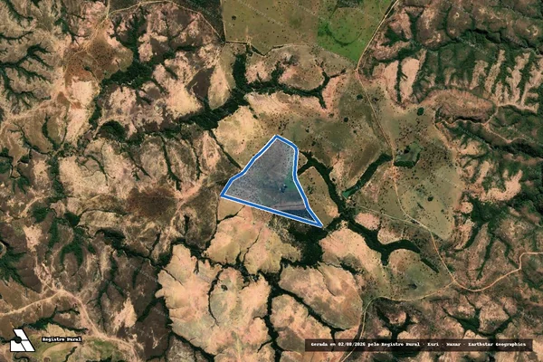 Imagem de satélite de FAZENDA SANTA QUITÉRIA, LUGAR CHÁRCO - FAZENDA QUITÉRIA, LUGAR CHÁRCO em Morada Nova de Minas - MG