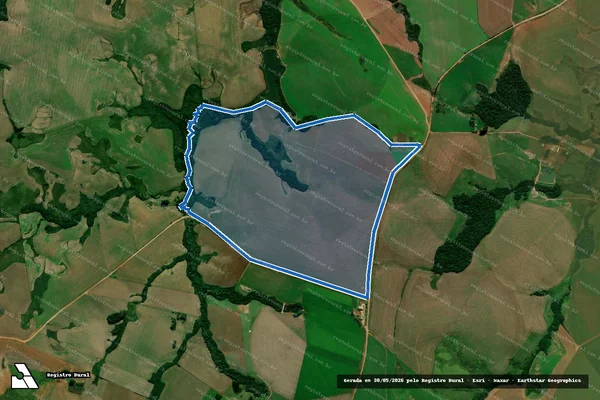 Imagem de satélite de Agropecuária Ivaí - Parte 5 em Júlio de Castilhos - RS