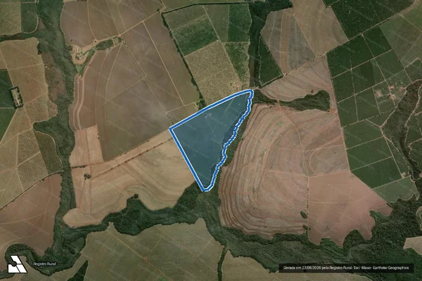 Imagem de satélite de Fazenda São Judas - PARTE 1 em Botucatu - SP