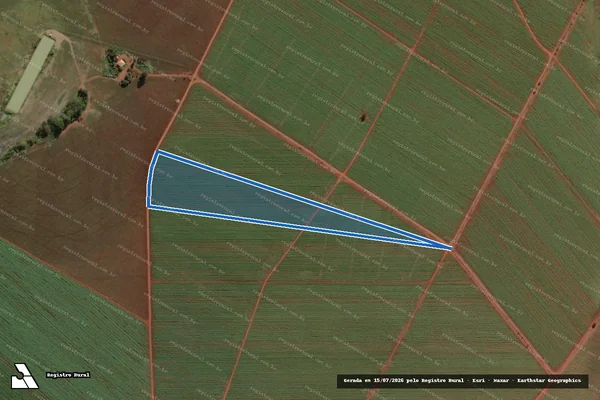 Imagem de satélite de FAZENDA CAPÃO ESCURO - FAZENDA CAPÃO ESCURO em Miguelópolis - SP