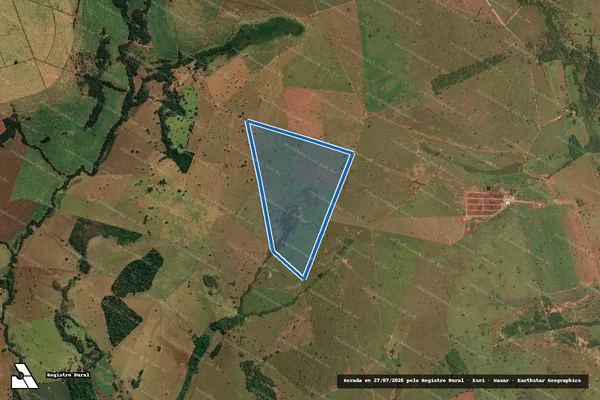 Imagem de satélite de Fazenda Cachoeirão, lugar denominado Malícia - Fazenda Cachoeirão, lugar denominado Malícia em Itapagipe - MG