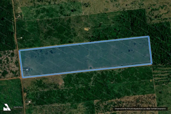 Imagem de satélite de SÍTIO VISTA BELA - LOTE 17 - GLEBA BOM PRINCÍPIO B / SÍTIO VISTA BELA - LOTE 17 - GLEBA BOM PRINCÍPIO B