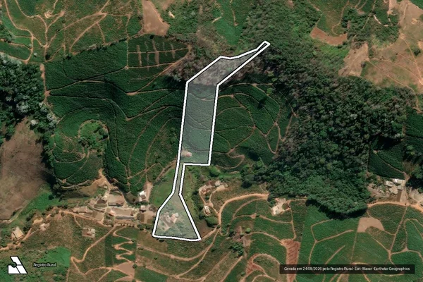 Imagem de satélite de ?Santa Catarina? - ?Santa Catarina? em Manhuaçu - MG