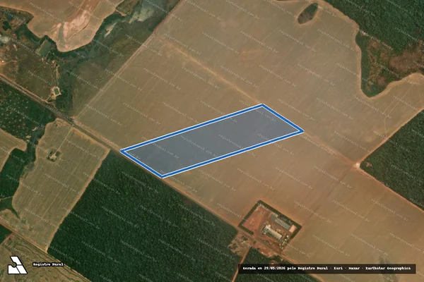 Imagem de satélite de SÍTIO ÁGUA BRANCA III - SÍTIO ÁGUA BRANCA III em Marcelândia - MT