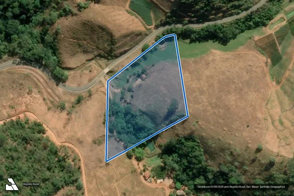 Imagem de satélite de SITIO DO NORBERTO - Parte 2 em Laranja da Terra - ES