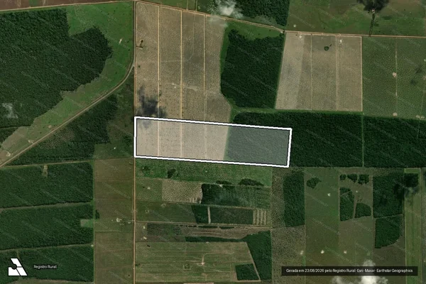 Imagem de satélite de Lote Rural nº 05 da Gleba nº 14 - Lote Rural nº 05 da Gleba nº 14 em Pimenteiras do Oeste - RO