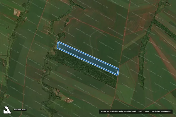 Imagem de satélite de Fazenda Santa Paula - Lote n° 331 em Assis Chateaubriand - PR