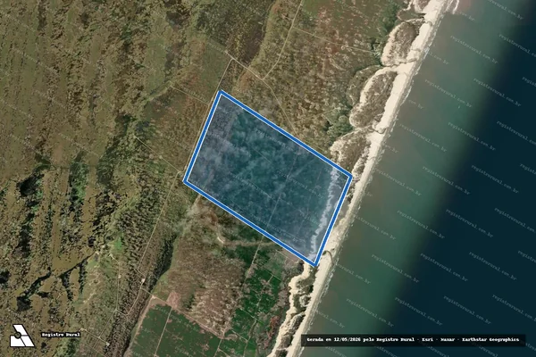 Imagem de satélite de Estância Regalo da Capão Grande - Gleba 1 em Rio Grande - RS