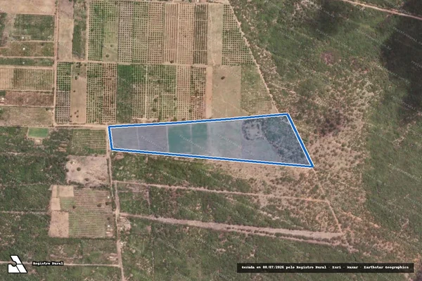 Imagem de satélite de Fazenda Malhada da Areia V  - Lote 35 em Sobradinho - BA