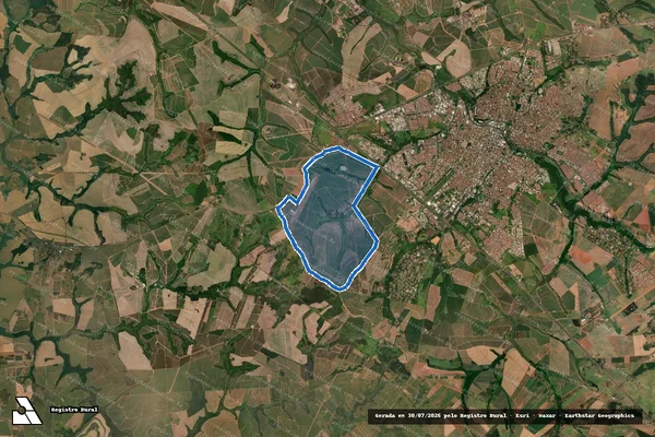 Imagem de satélite de FAZENDA SÃO JOSÉ DAS BORBOLETAS II - FAZENDA SÃO JOSÉ DAS BORBOLETAS II em Catanduva - SP
