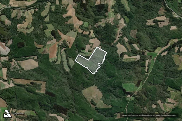 Imagem de satélite de Água Amarela ? Área 01 - Autos 3386_2009 em Lapa - PR