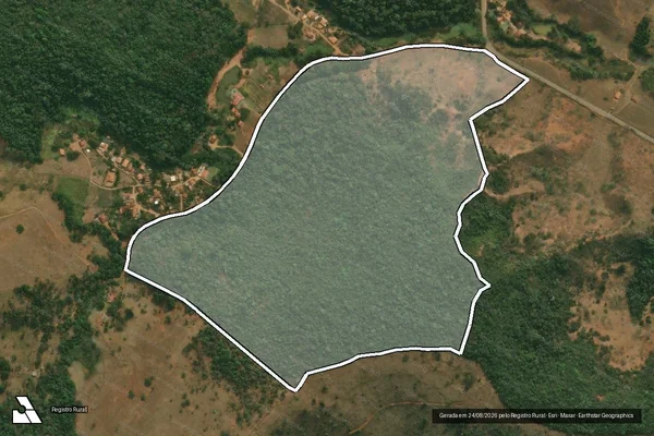 Imagem de satélite de Macaco - Parte 1 em Virginópolis - MG
