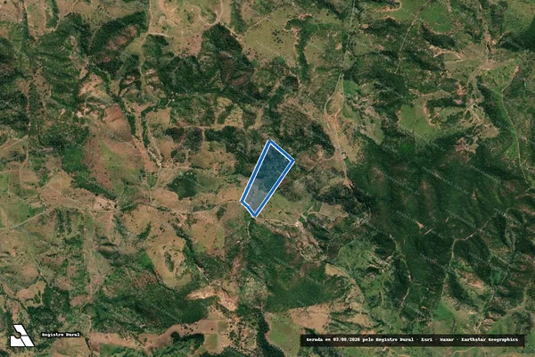 Imagem de satélite de FAZENDA SANTA FÉ - GLEBA 2 em Galiléia - MG