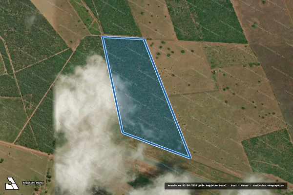 Imagem de satélite de FAZENDA COITÉ - Parcela 03 em Cipó - BA